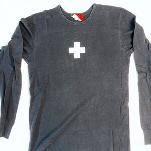 Men’s Andrew Christian Long-Sleeve Waffle Tee Size